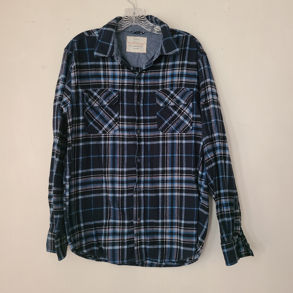 Weatherproof Vintage Men's Plaid shirt